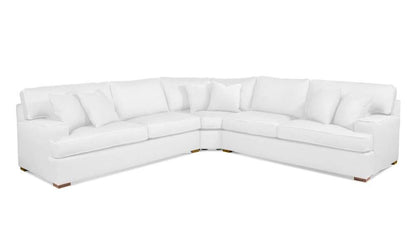 Braxton Culler - Bridgetown 3-Piece Wedge Sectional (White Crypton Performance Fabric) - 785-3PC-SEC2 veiw 1