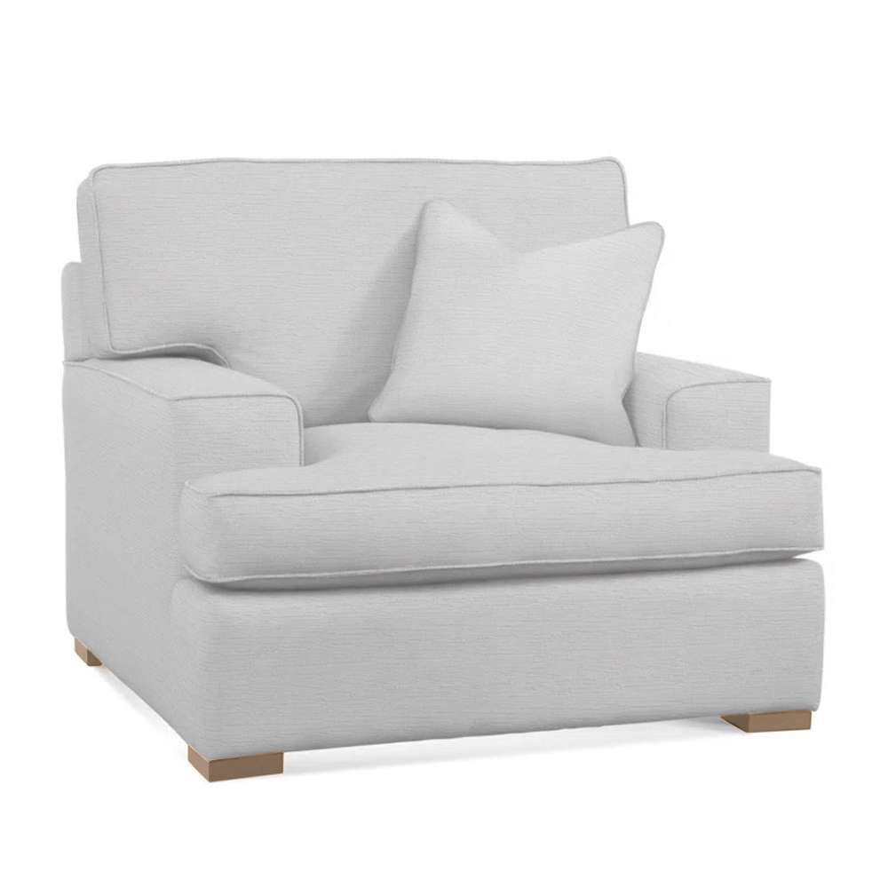 Braxton Culler - Bridgetown Chair (White Crypton Performance Fabric) - 785-001 veiw 1