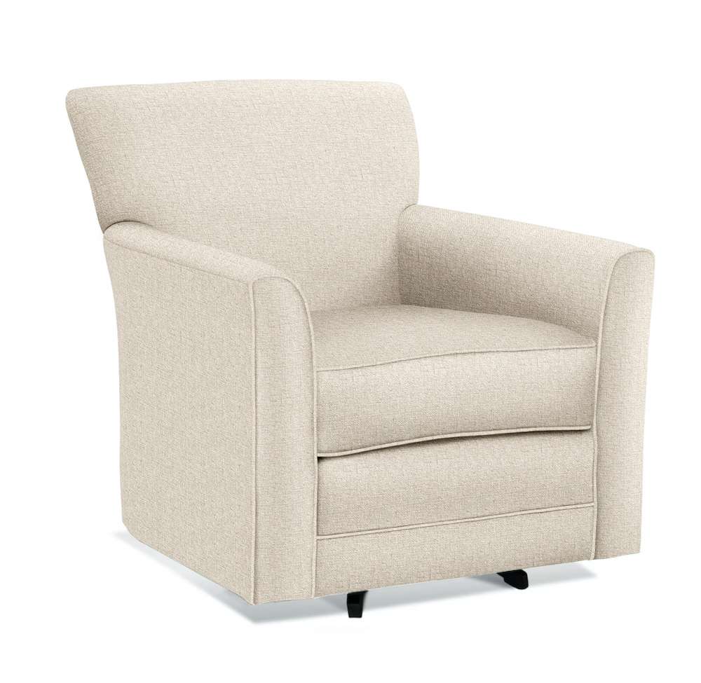 Braxton Culler - Buckley Swivel Chair (White Crypton Performance Fabric) - 524-005 veiw 1