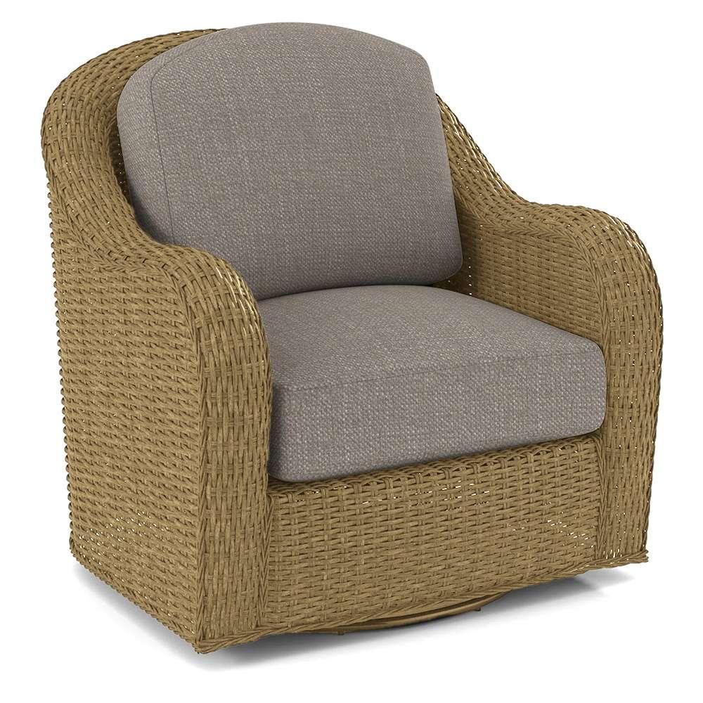 Braxton Culler - Camarone Swivel Chair (Brown Crypton Performance Fabric) - 1010-005 veiw 1