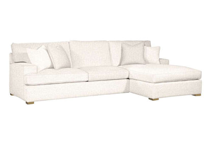 Braxton Culler - Cambria 2-Piece Chaise Sectional (White Crypton Performance Fabric) - 784-2PC-SEC1 veiw 1