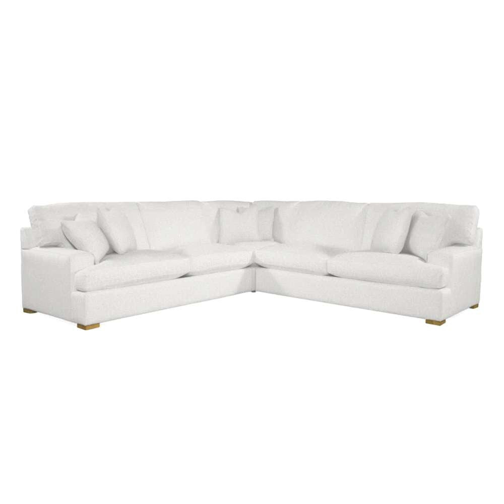 Braxton Culler - Cambria 3-Piece Chaise Sectional (White Crypton Performance Fabric) - 784-3PC-SEC1 veiw 1
