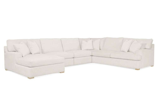 Braxton Culler - Cambria 5-Piece Chaise Sectional (Beige Crypton Performance Fabric) - 784-5PC-SEC1 veiw 1