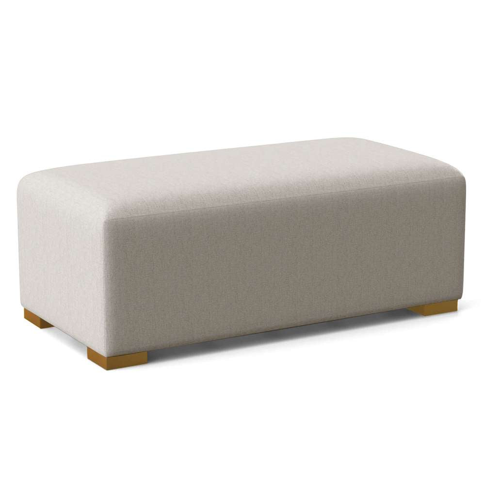 Braxton Culler - Campos Cocktail Ottoman (White Crypton Performance Fabric) - 781-009 veiw 1