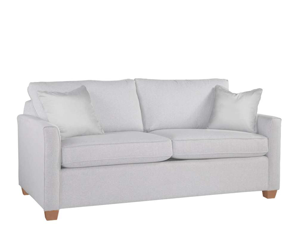 Braxton Culler - Charleston 2 over 2 Queen Sleeper Sofa (White Crypton Performance Fabric) - 762-015 veiw 1