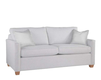 Braxton Culler - Charleston 2 over 2 Queen Sleeper Sofa (White Crypton Performance Fabric) - 762-015 veiw 1