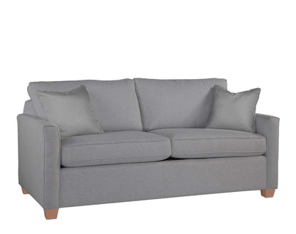 Braxton Culler - Charleston 2 over 2 Sofa (Brown Crypton Performance Fabric) - 762-011 veiw 1