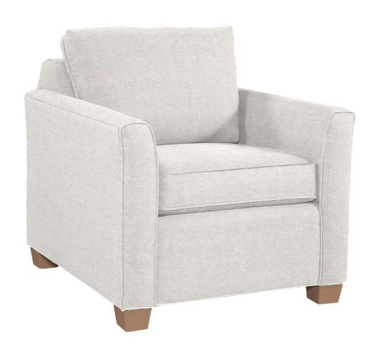 Braxton Culler - Charleston Chair (White Crypton Performance Fabric) - 762-001 veiw 1