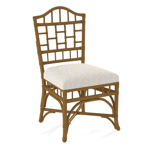 Braxton Culler - Chippendale Side Chair (White Crypton Performance Fabric) - 970-028 veiw 1