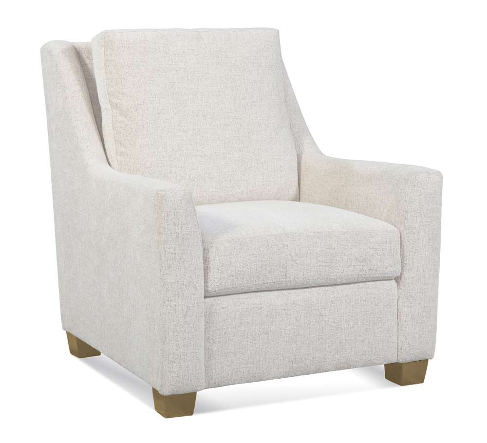 Braxton Culler - Columbus Chair (White Crypton Performance Fabric) - 748-001 veiw 1