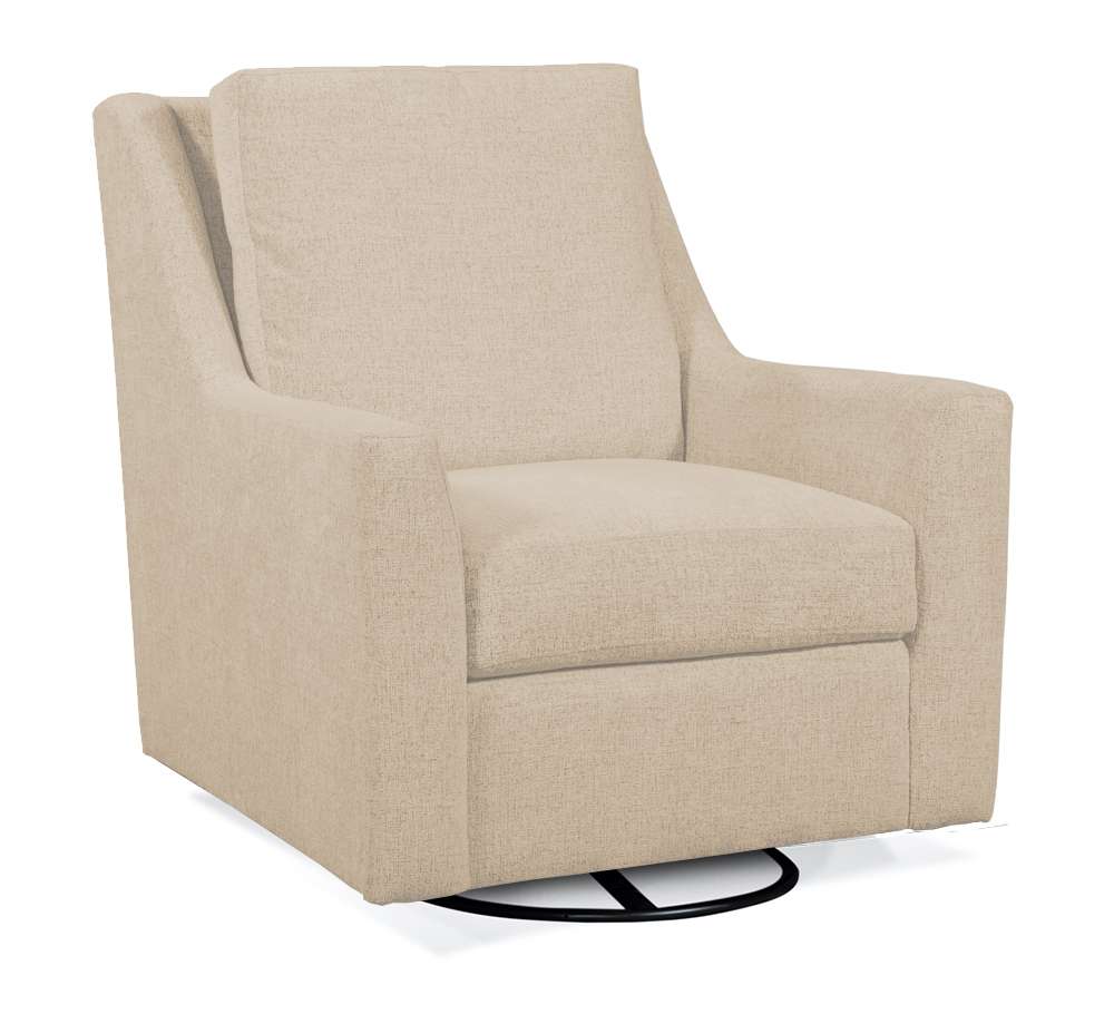 Braxton Culler - Columbus Swivel Glider (Beige Crypton Performance Fabric) - 748-002 veiw 1