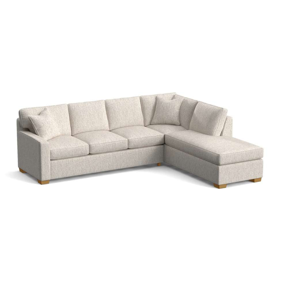 Braxton Culler - Easton 2-Piece Bumper Sectional (White Crypton Performance Fabric) - 786-2PC-SEC4 veiw 1