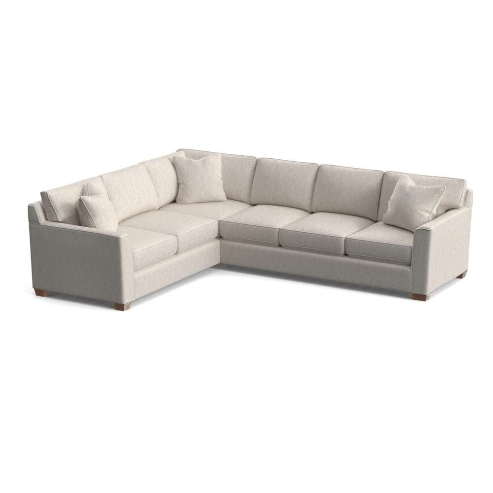 Braxton Culler - Easton 2-Piece Sectional (White Crypton Performance Fabric) - 786-2PC-SEC1 veiw 1