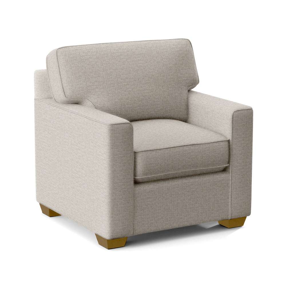 Braxton Culler - Easton Chair (White Crypton Performance Fabric) - 786-001 veiw 1