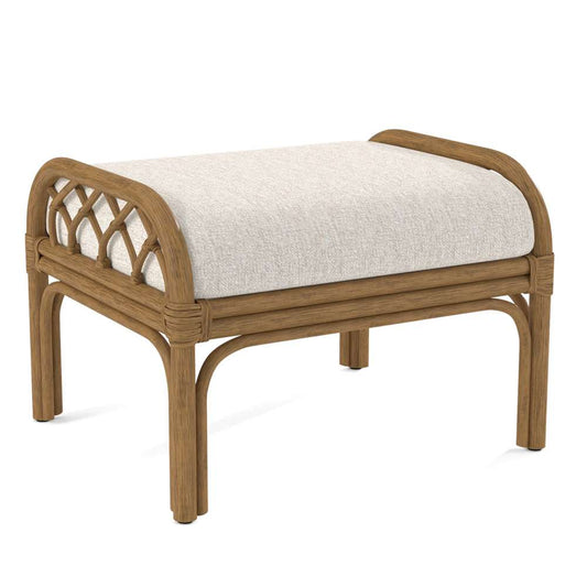 Braxton Culler - Edgewater Ottoman (White Crypton Performance Fabric) - 914-009 veiw 1