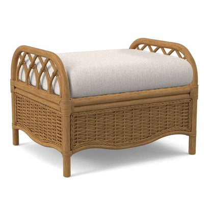 Braxton Culler - Everglade Ottoman (White Crypton Performance Fabric) - 905-009 veiw 1