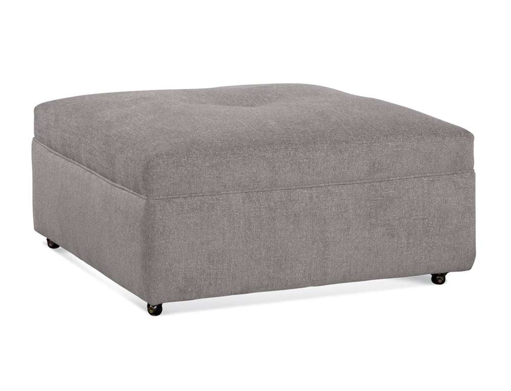 Braxton Culler - Fremont Cocktail Ottoman (Brown Crypton Performance Fabric) - 767-009 veiw 1