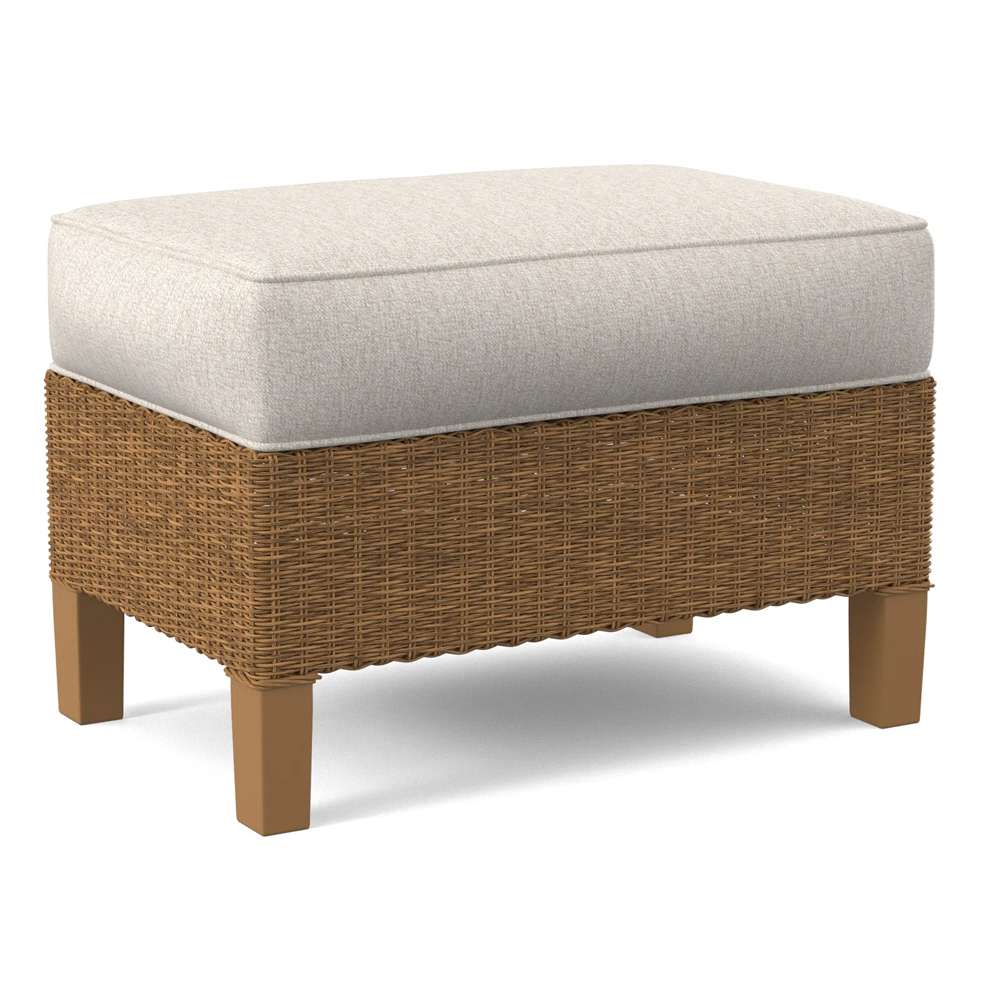 Braxton Culler - Gibraltar Ottoman (White Crypton Performance Fabric) - 904-009 veiw 1