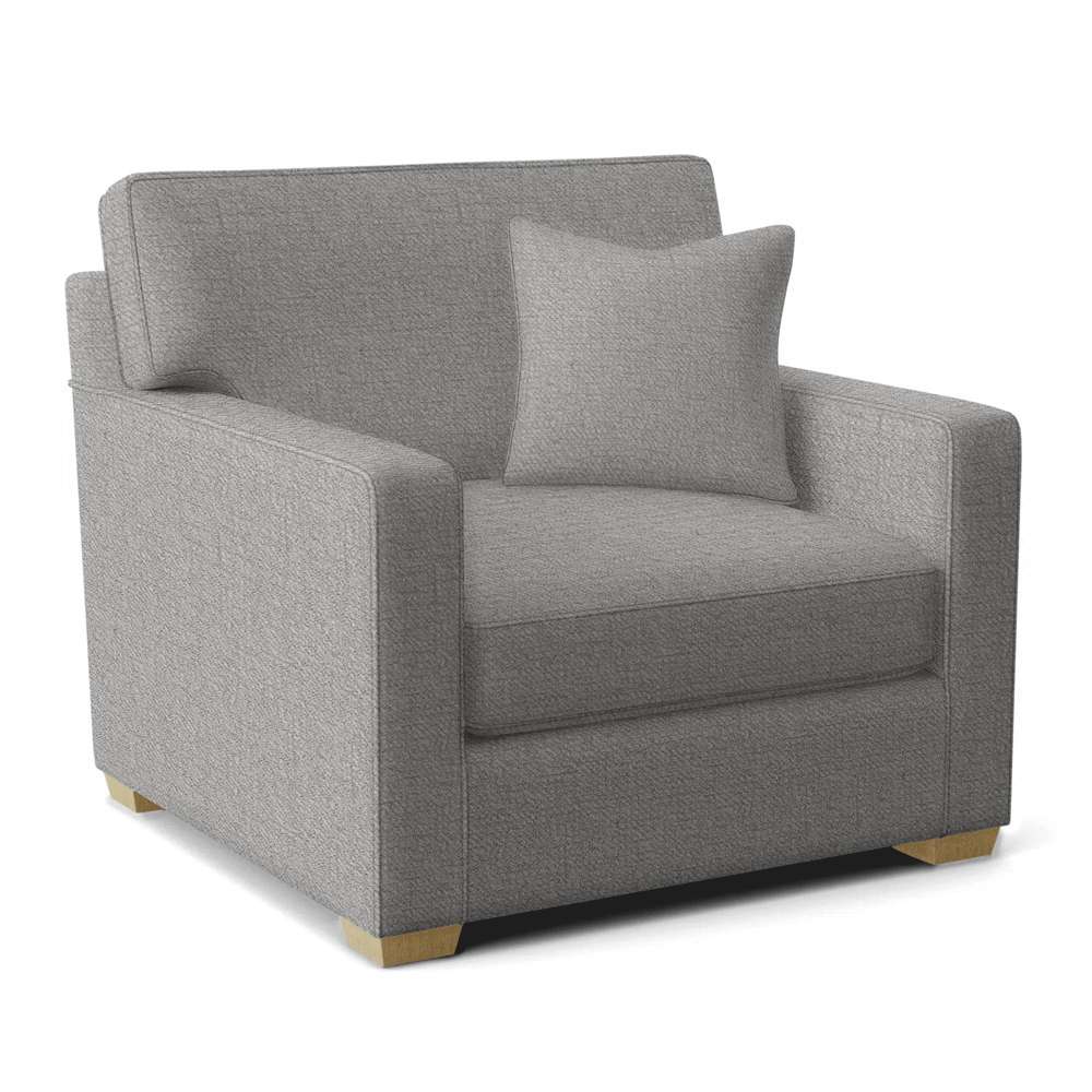 Braxton Culler - Gramercy Park Chair (Brown Crypton Performance Fabric) - 787-001 veiw 1