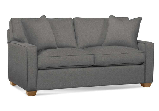 Braxton Culler - Gramercy Park Loveseat (Brown Crypton Performance Fabric) - 787-019 veiw 1