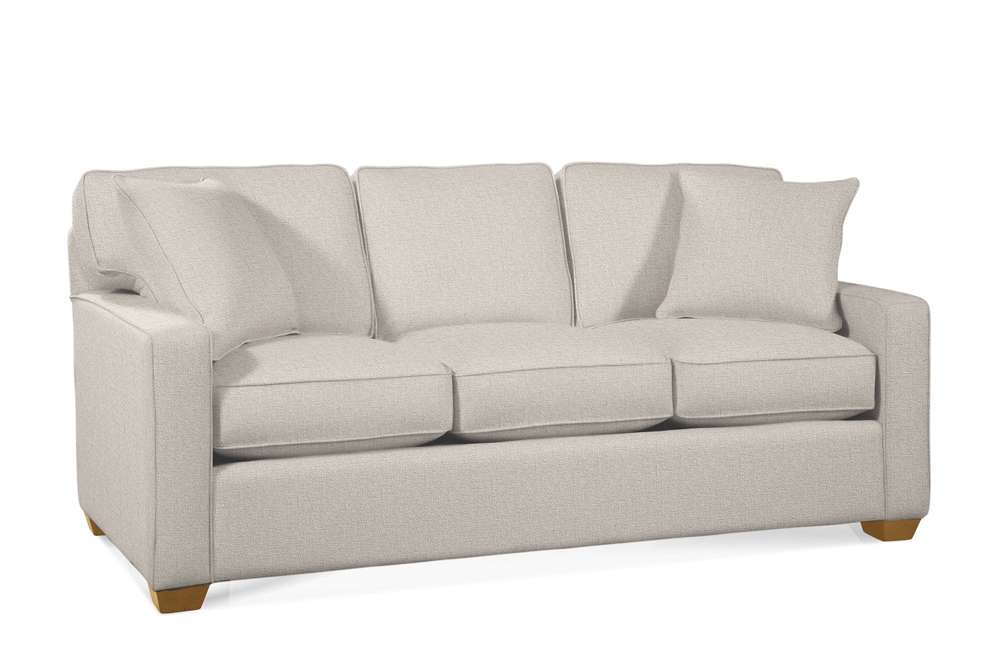 Braxton Culler - Gramercy Park Queen Sleeper Sofa (White Crypton Performance Fabric) - 787-015 veiw 1