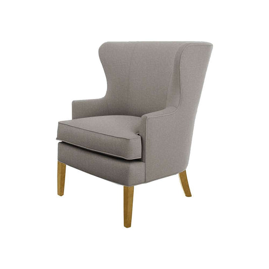 Braxton Culler - Greenwich Wing Chair (Brown Crypton Performance Fabric) - 732-007 veiw 1