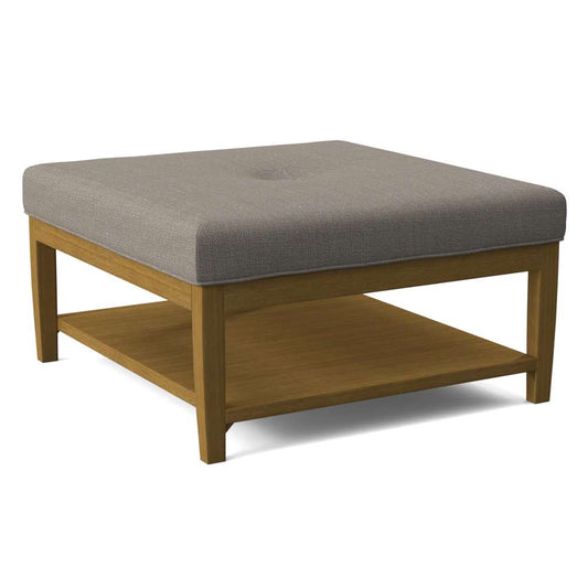 Braxton Culler - Hammond Square Cocktail Ottoman (Brown Crypton Performance Fabric) - 1019-009 veiw 1