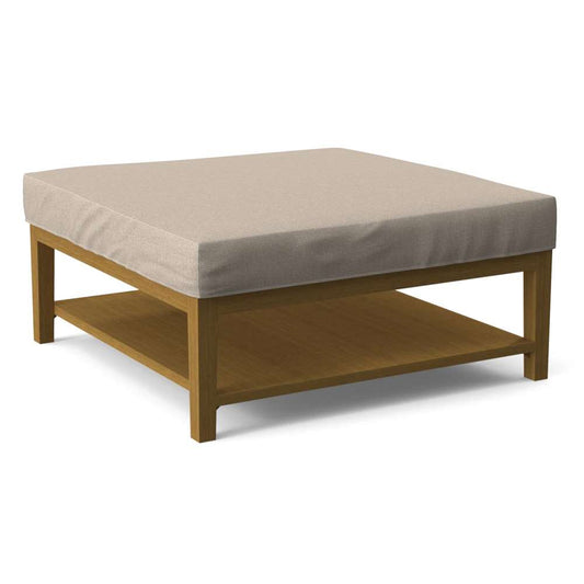 Braxton Culler - Hammond Square Cocktail Ottoman with Slipcover (Beige Crypton Performance Fabric) - 1019-009XP veiw 1