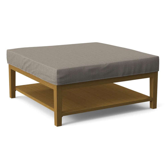 Braxton Culler - Hammond Square Cocktail Ottoman with Slipcover (Brown Crypton Performance Fabric) - 1019-009XP veiw 1