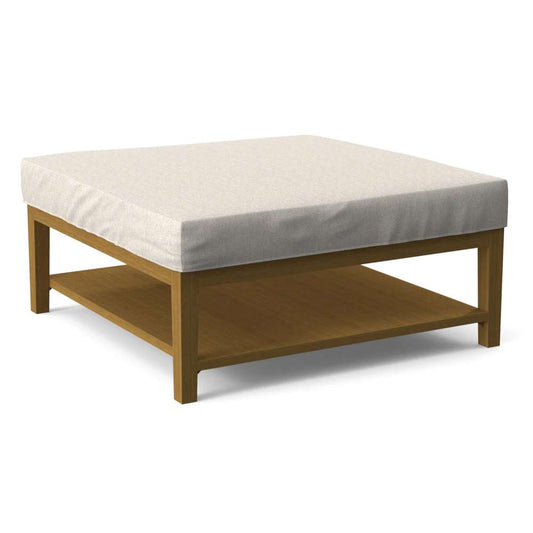 Braxton Culler - Hammond Square Cocktail Ottoman with Slipcover (White Crypton Performance Fabric) - 1019-009XP veiw 1