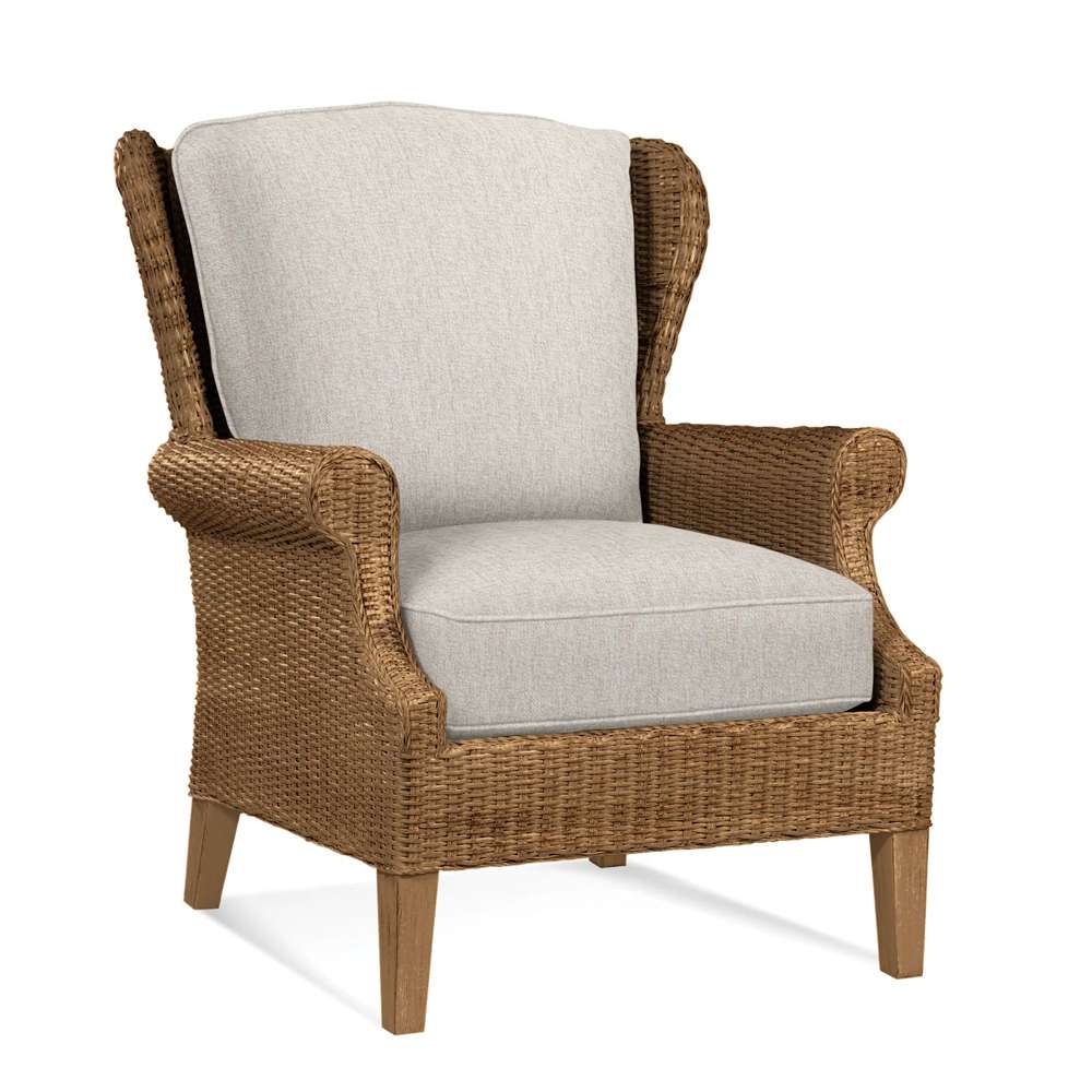 Braxton Culler - Havana Wing Chair (White Crypton Performance Fabric) - 1079-007 veiw 1