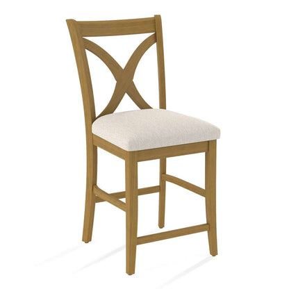 Braxton Culler - Hues Counter Stool (White Crypton Performance Fabric) - 1064-012 veiw 1