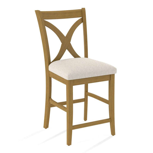 Braxton Culler - Hues Counter Stool (White Crypton Performance Fabric) - 1064-012 veiw 1