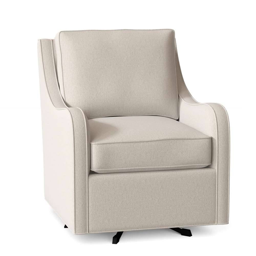 Braxton Culler - Koko Chair (White Crypton Performance Fabric) - 515-001 veiw 1