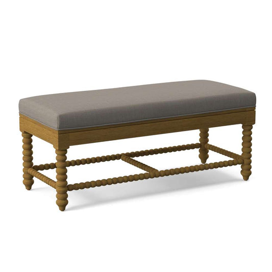 Braxton Culler - Lind Island Bed Bench (Brown Crypton Performance Fabric) - 1046-194 veiw 1