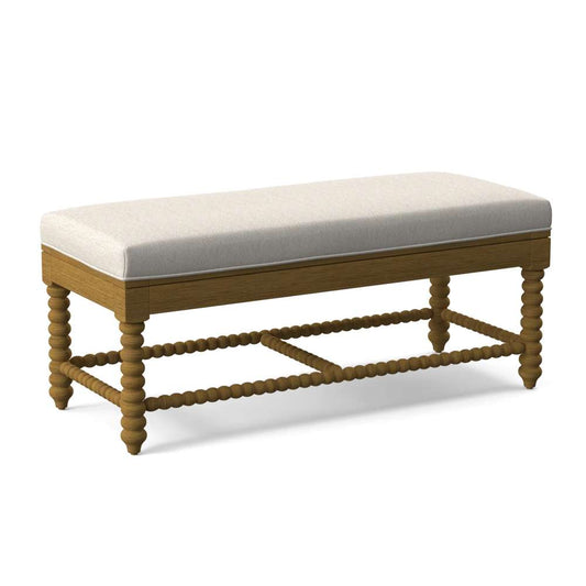 Braxton Culler - Lind Island Bed Bench (White Crypton Performance Fabric) - 1046-194 veiw 1