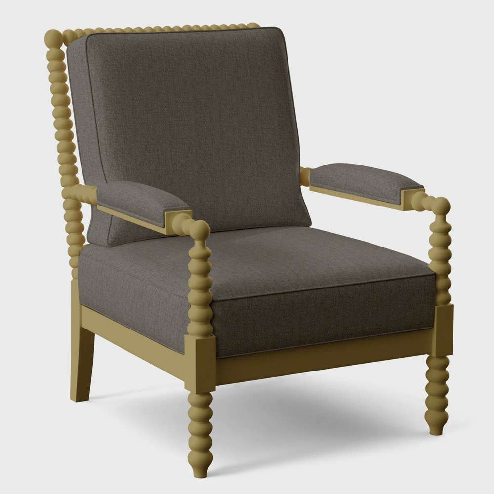 Braxton Culler - Lind Island Lounge Chair (Brown Crypton Performance Fabric) - 1046-001 veiw 1