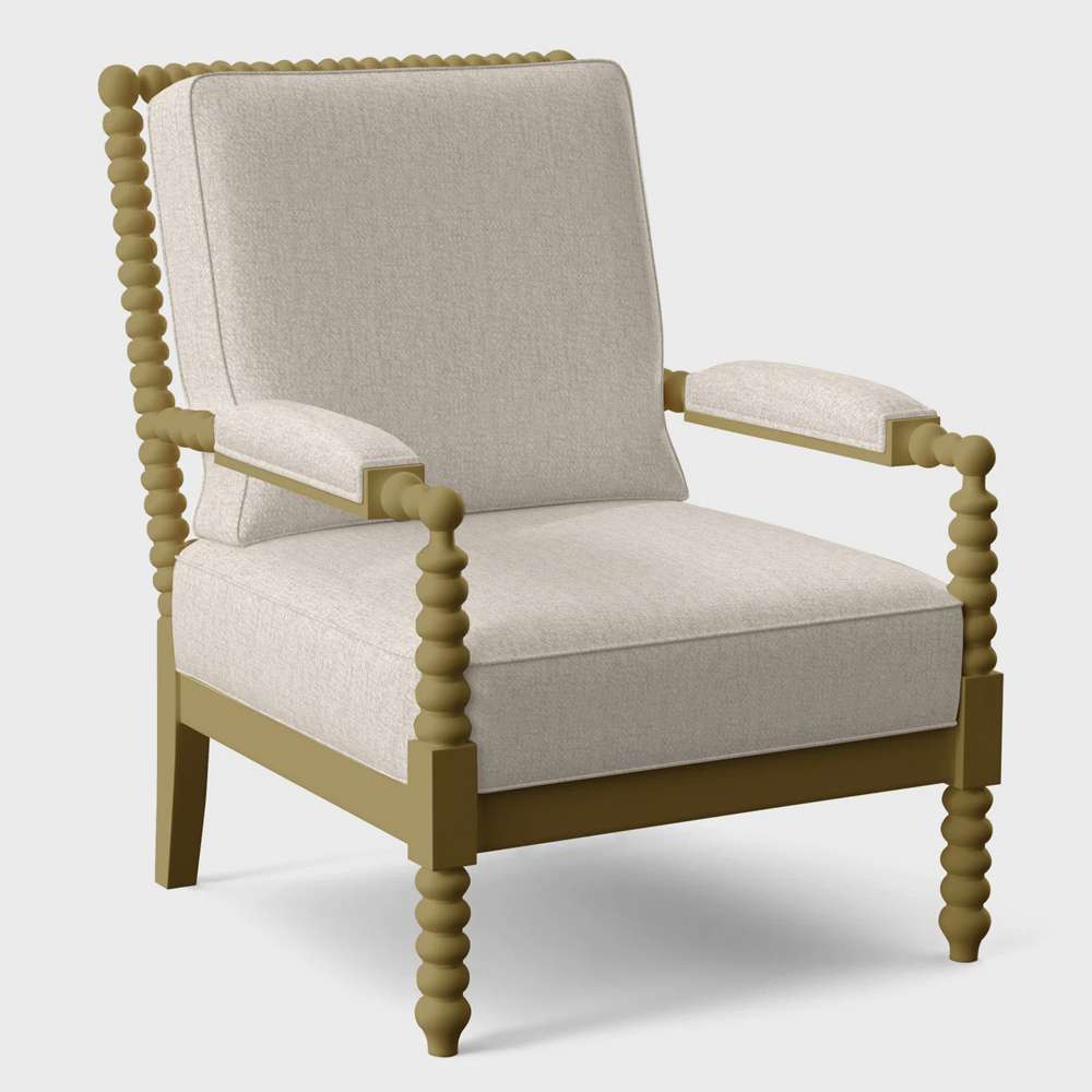 Braxton Culler - Lind Island Lounge Chair (White Crypton Performance Fabric) - 1046-001 veiw 1