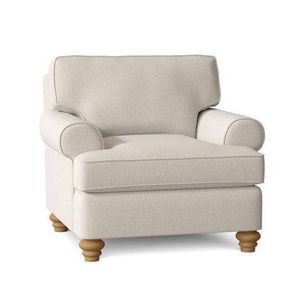 Braxton Culler - Lowell Chair (White Crypton Performance Fabric) - 773-001 veiw 1