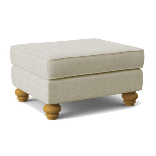Braxton Culler - Lowell Ottoman (White Crypton Performance Fabric) - 773-009 veiw 1