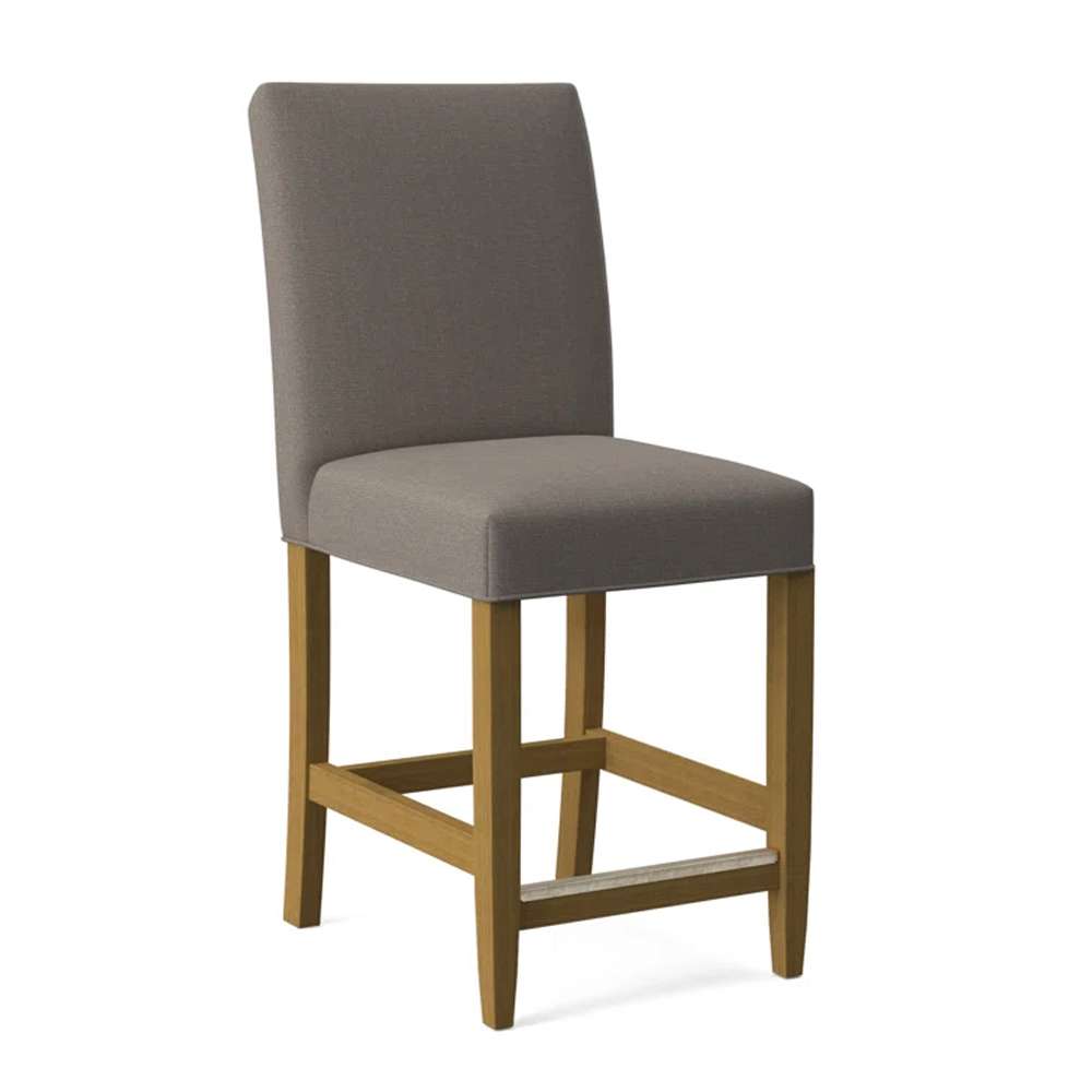 Braxton Culler - Manhattan Counter Stool (Brown Crypton Performance Fabric) - 713-012 veiw 1