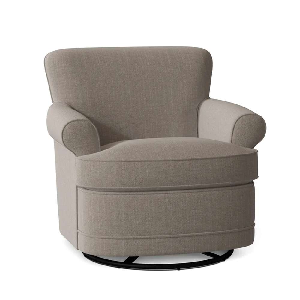 Braxton Culler - Maxton Swivel Glider (Brown Crypton Performance Fabric) - 634-002 veiw 1