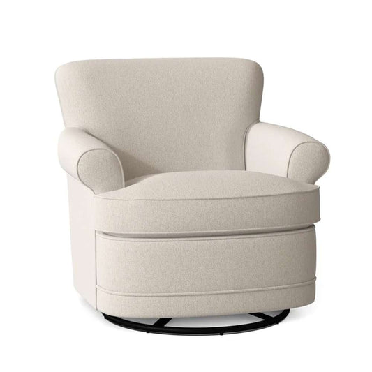 Braxton Culler - Maxton Swivel Glider (White Crypton Performance Fabric) - 634-002 veiw 1