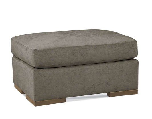 Braxton Culler - Memphis Ottoman (Brown Crypton Performance Fabric) - 708-109 veiw 1
