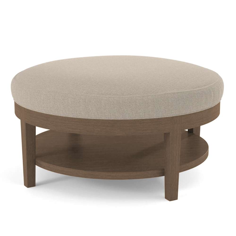 Braxton Culler - Midtown Ottoman (Beige Crypton Performance Fabric) - 529-009 veiw 1