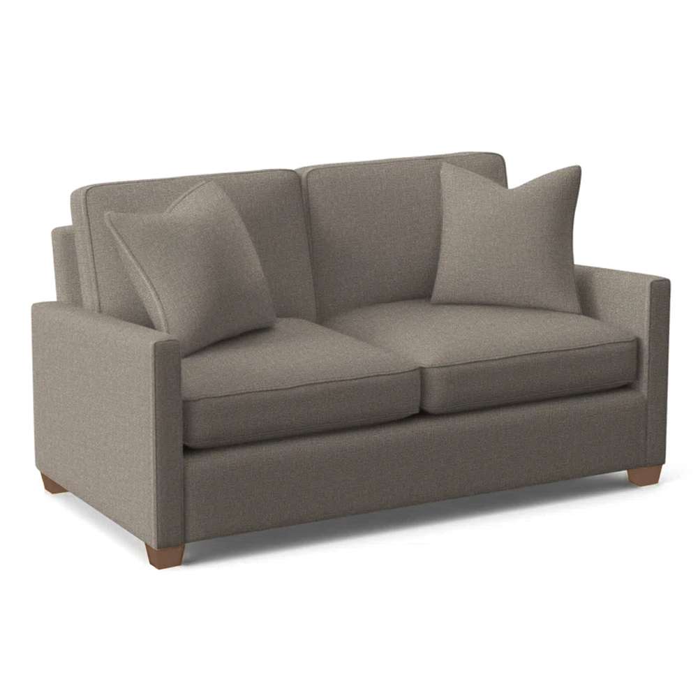 Braxton Culler - Nicklaus Full Sleeper Loveseat (Brown Crypton Performance Fabric) - 724-016 veiw 1
