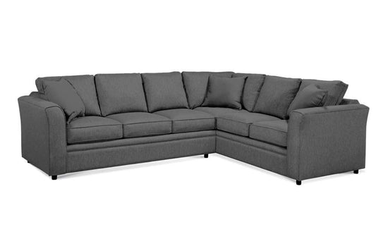 Braxton Culler - Northfield Two-Piece L Sectional (Brown Crypton Performance Fabric) - 550-2PC-SEC2 veiw 1
