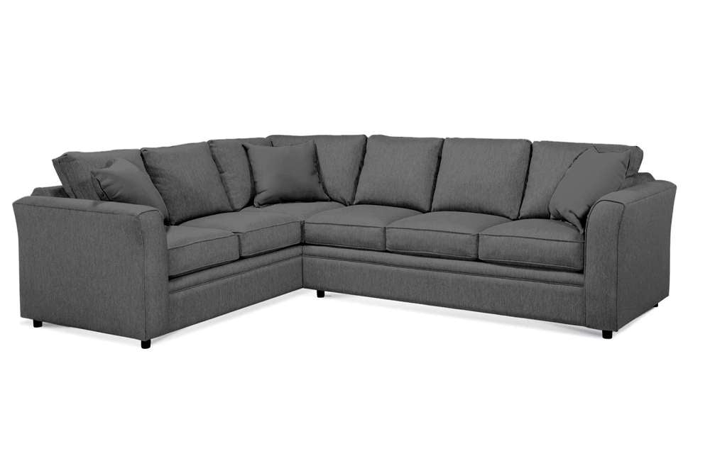 Braxton Culler - Northfield Two-Piece L Sectional (Brown Crypton Performance Fabric) - 550-2PC-SEC1 veiw 1