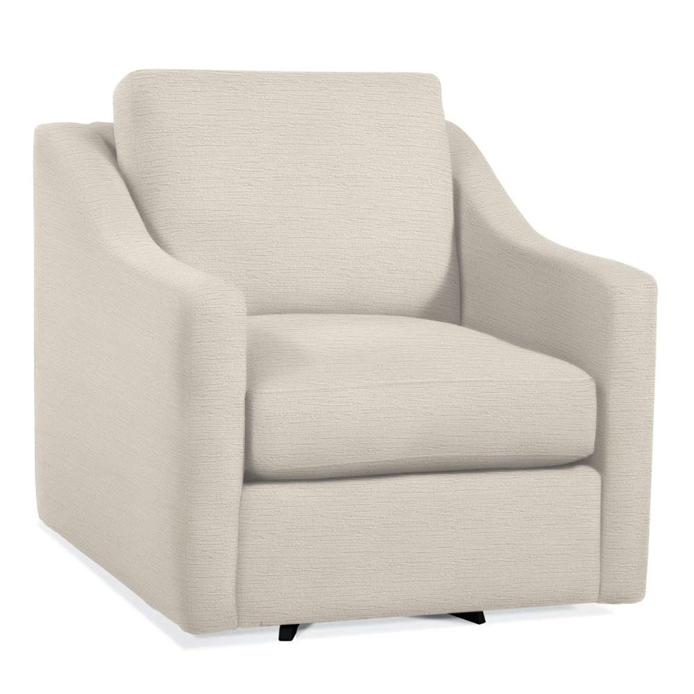 Braxton Culler - Oliver Swivel Chair (White Crypton Performance Fabric) - 731-005 veiw 1
