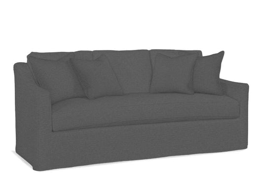 Braxton Culler - Oliver Three over Bench Seat Sofa with Slipcover (Brown Crypton Performance Fabric) - 731-01113XP veiw 1